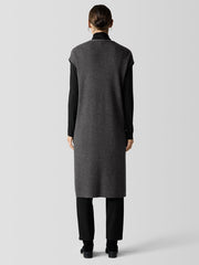 Merino Rib V-Neck Dress