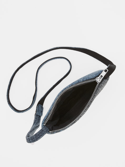 Waste No More Denim Crossbody Bag