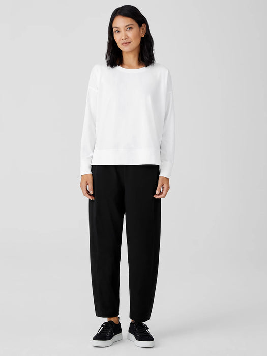 Traceable Cotton Jersey Lantern Pant