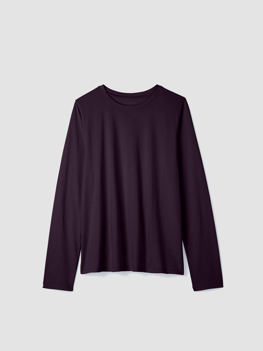 Organic Pima Cotton Jersey Long-Sleeve Tee