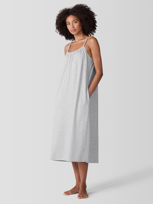 M&eacute;lange Organic Cotton Interlock Cami Sleep Dress