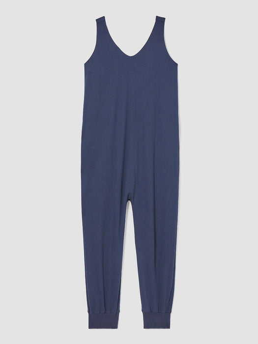 Organic Cotton Interlock Sleep Jumpsuit
