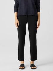 Cotton Ponte Slim Pant