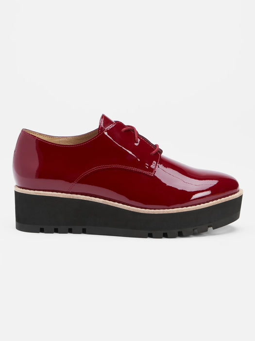 Eddy Patent Leather Platform Oxford