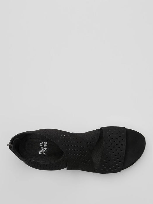 Sport Tumbled Nubuck Sneaker Sandal