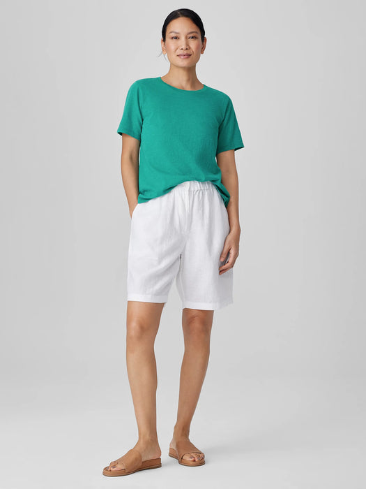 Organic Cotton Slubby Jersey Tee