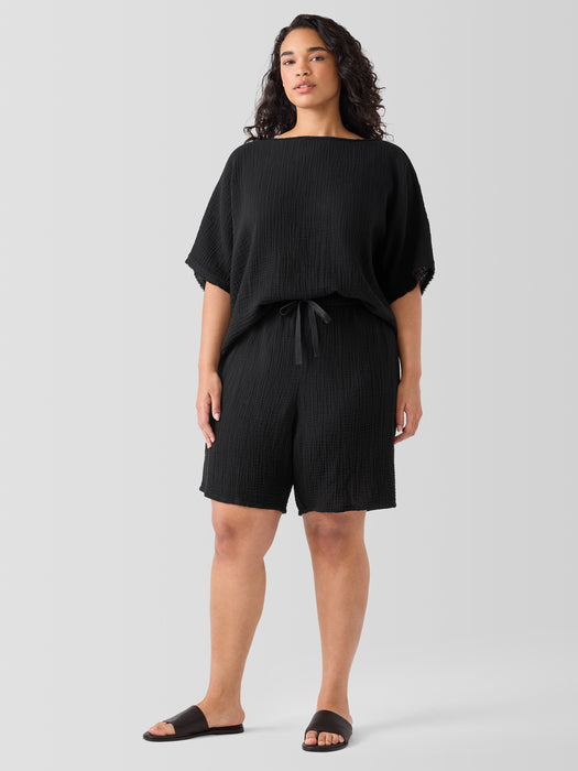 Organic Cotton Lofty Gauze Shorts