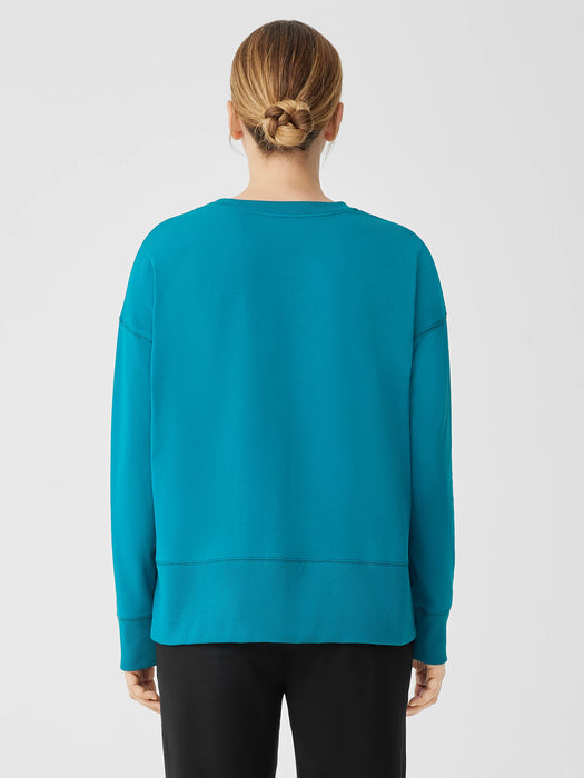 Pima Cotton Stretch Jersey Box-Top