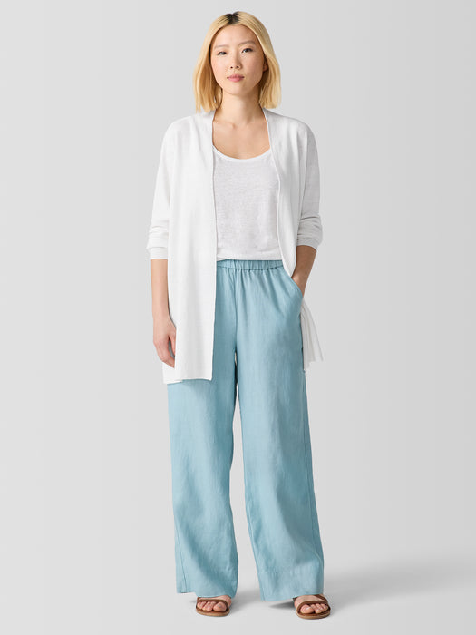 Organic Linen Wide-Leg Pant