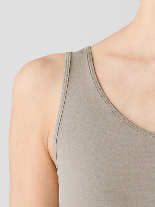 Stretch Silk Jersey&nbsp;Scoop Neck Tank