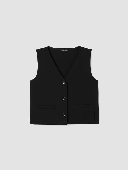Washable Flex Ponte Vest