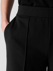 Washable Flex Ponte Pintuck&nbsp;Wide Pant