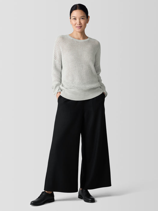 Merino Crew Neck Top in Regenerative Wool