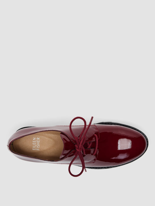 Eddy Patent Leather Platform Oxford