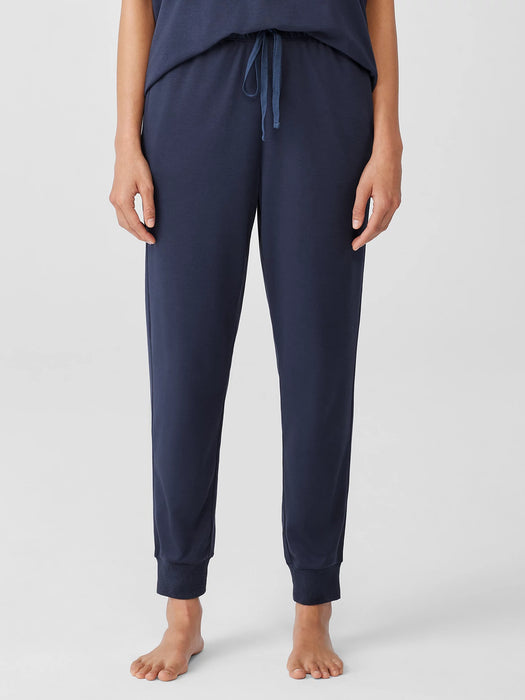 Organic Cotton Interlock&nbsp;Jogger Sleep Pant
