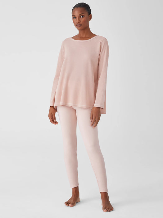 Cozy Brushed Terry Hug High-Waisted Sleep Leggings