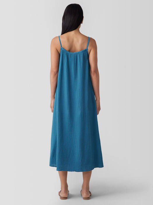Organic Cotton Lofty Gauze Cami Dress