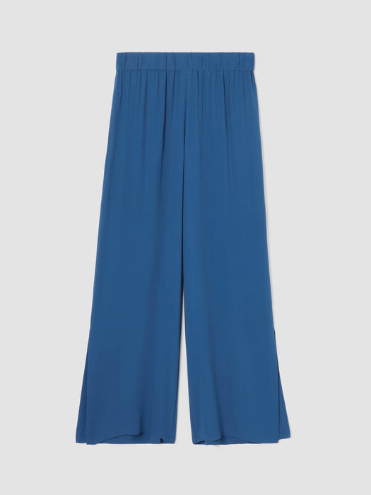 Silk Georgette Crepe Pant with Slits