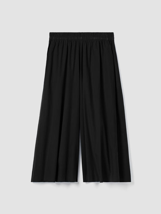 Washed Organic Cotton Poplin&nbsp;Skirt Pant