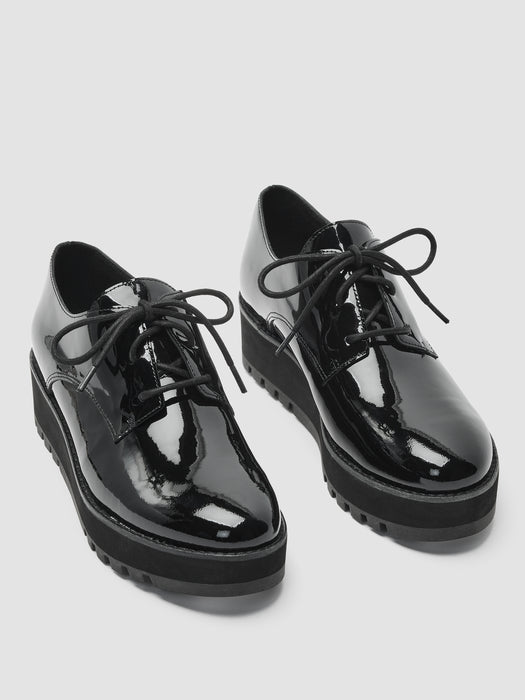 Eddy Patent Leather Platform Oxford