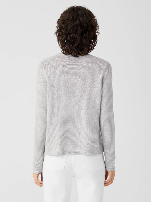 Organic Linen Cotton&nbsp;Crew Neck Top