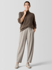 Felted Wool Jersey Lantern Pant in Regenerative Wool