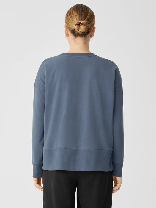 Pima Cotton Stretch Jersey Box-Top