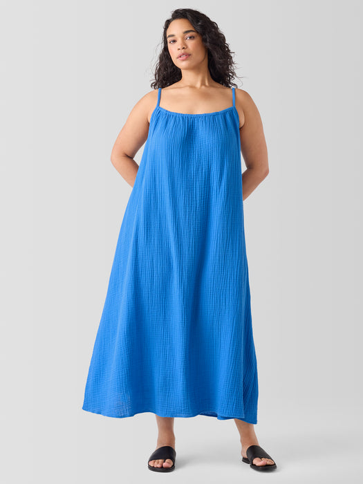 Organic Cotton Lofty Gauze Cami Dress