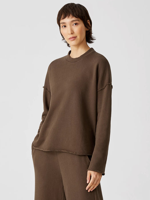 Organic Cotton French Terry Box-Top