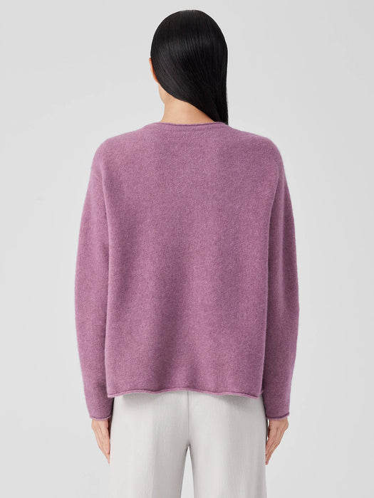 Cashmere Silk Bliss Crew Neck Top