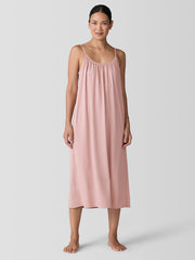 Organic Cotton Interlock Cami Sleep Dress
