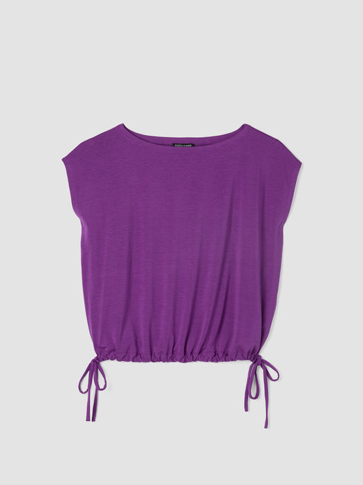 Fine Jersey&nbsp;Square Top
