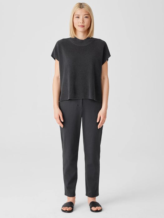 Cotton Ponte Slim Pant