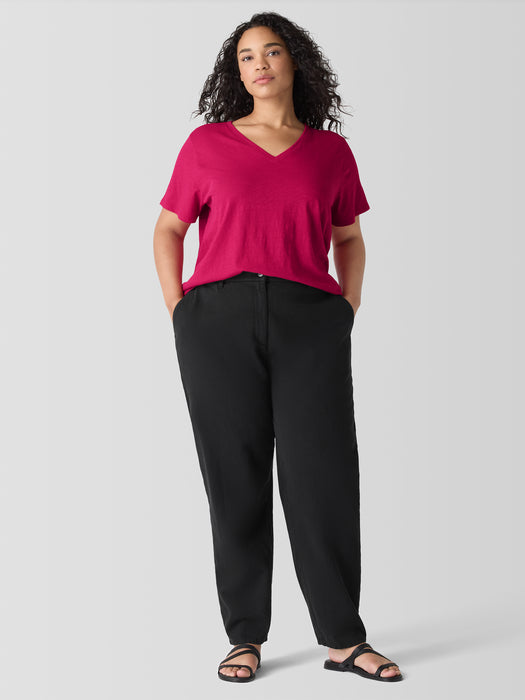 Garment-Dyed Utility&nbsp;Organic&nbsp;Cotton Tapered Pant