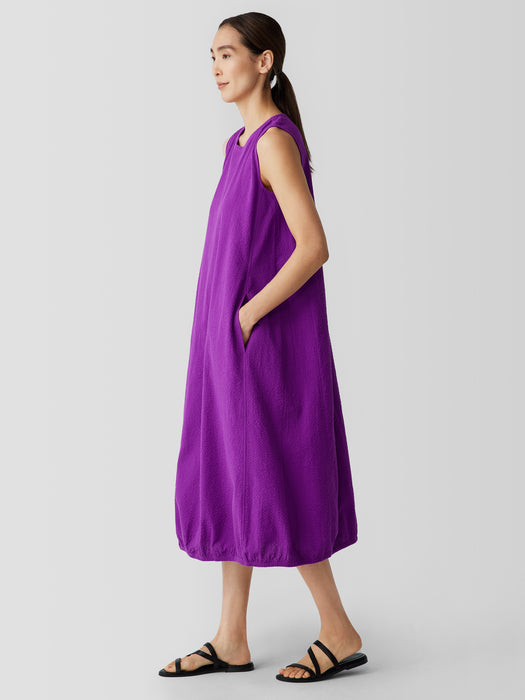 Organic Cotton Ripple Lantern Dress