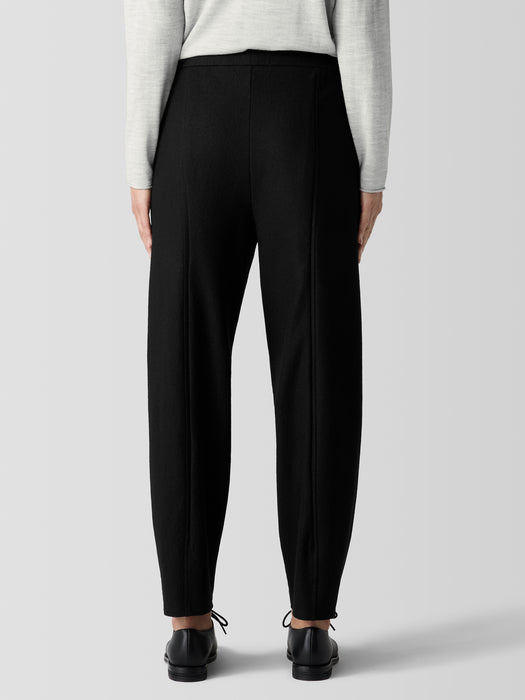Felted Wool Jersey Lantern Pant in Regenerative Wool