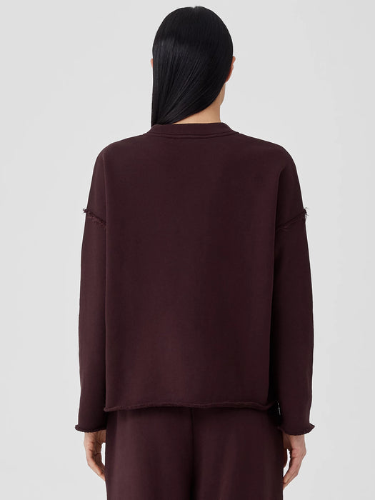 Organic Cotton French Terry Box-Top