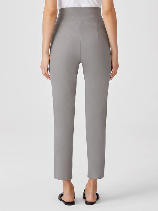 Washable Stretch Crepe High Waisted Pant