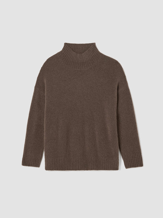 Cashmere Silk Bliss Turtleneck Box-Top