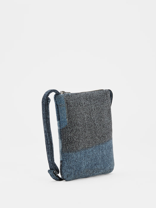 Waste No More Denim Crossbody Bag