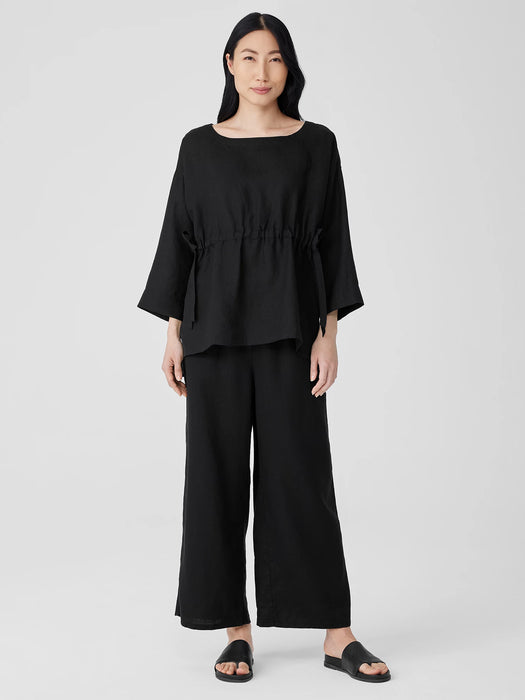 Handkerchief Linen Drawstring&nbsp;Top