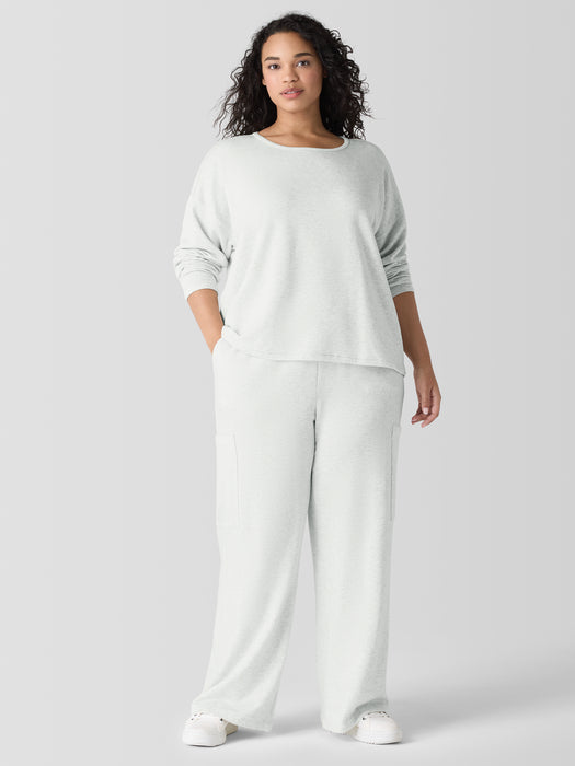 Cozy Brushed Terry Hug Cargo Pant