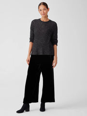 Merino Sequin Crew Neck Top