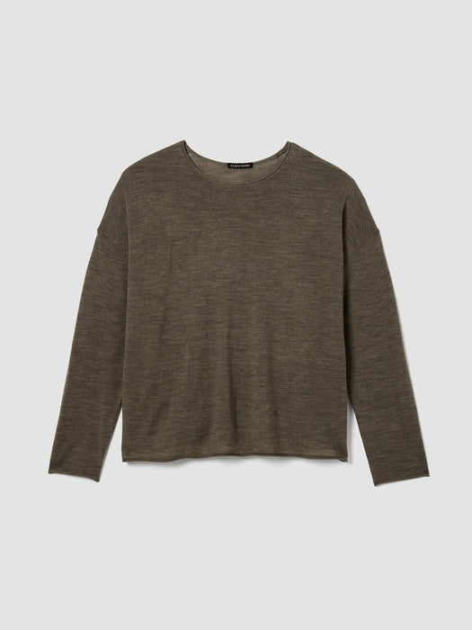 Fine Merino Box-Top in Regenerative Wool