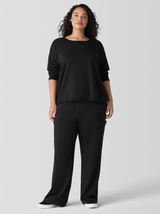 Cozy Brushed Terry Hug Box-Top