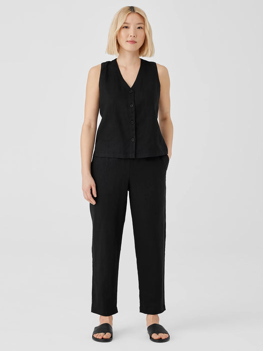 Organic Linen Tapered Pant