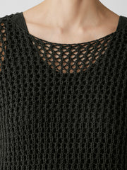 Peruvian Organic Cotton Cord Bateau Neck Top