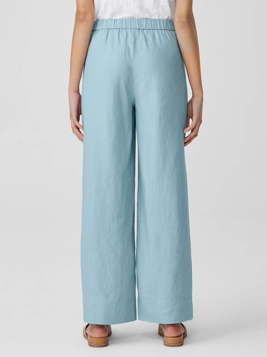 Organic Linen Wide-Leg Pant