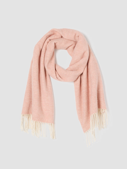 Brushed Recycled Cotton Cashmere Scarf