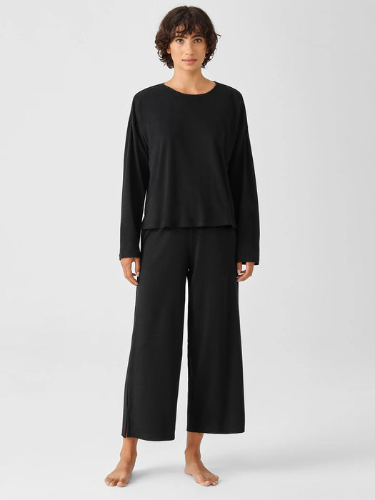 Cozy Organic Cotton Interlock Box-Top